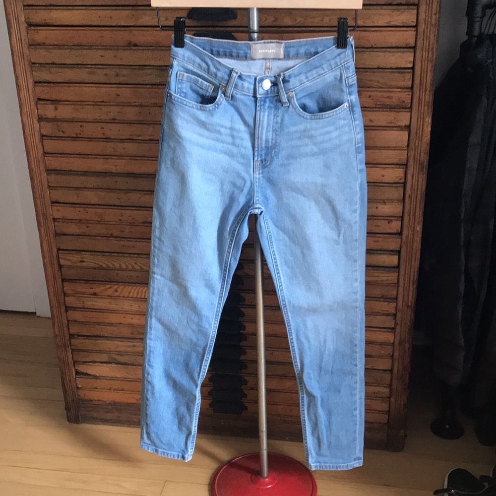 Everlane Ankle Light Wash Jeans